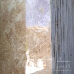 حجر ترافرتين شوكولاتة لامع