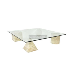 طاولة أثاث الأشكال الهندسية