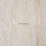 الترافرتين الكريمي المموج الفاتح