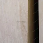 الترافرتين الكريمي المموج اللامع