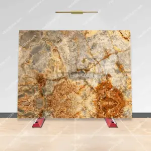 لوح حجر المرمر الأزرق درباری