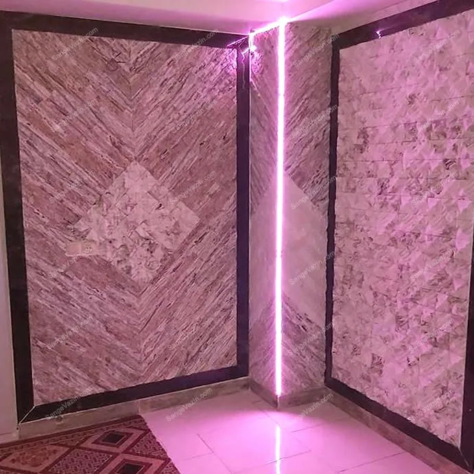الحجر جدران الردهة