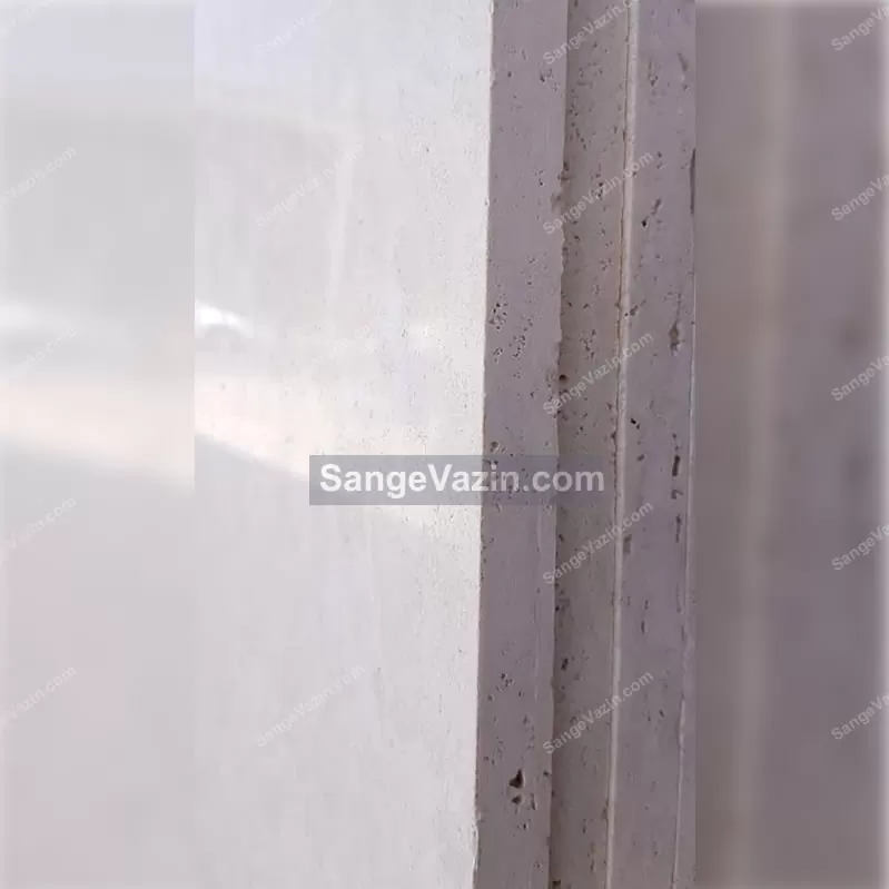 شراء الترافرتين الأبيض درة بخاري على الإنترنت