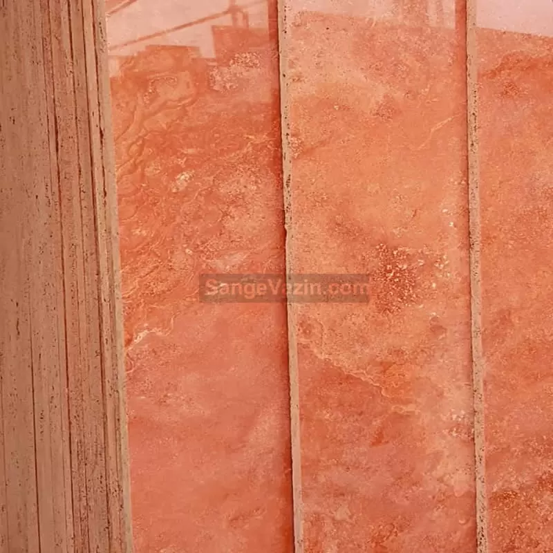 شراء حجر بناء الترافرتين الأحمر