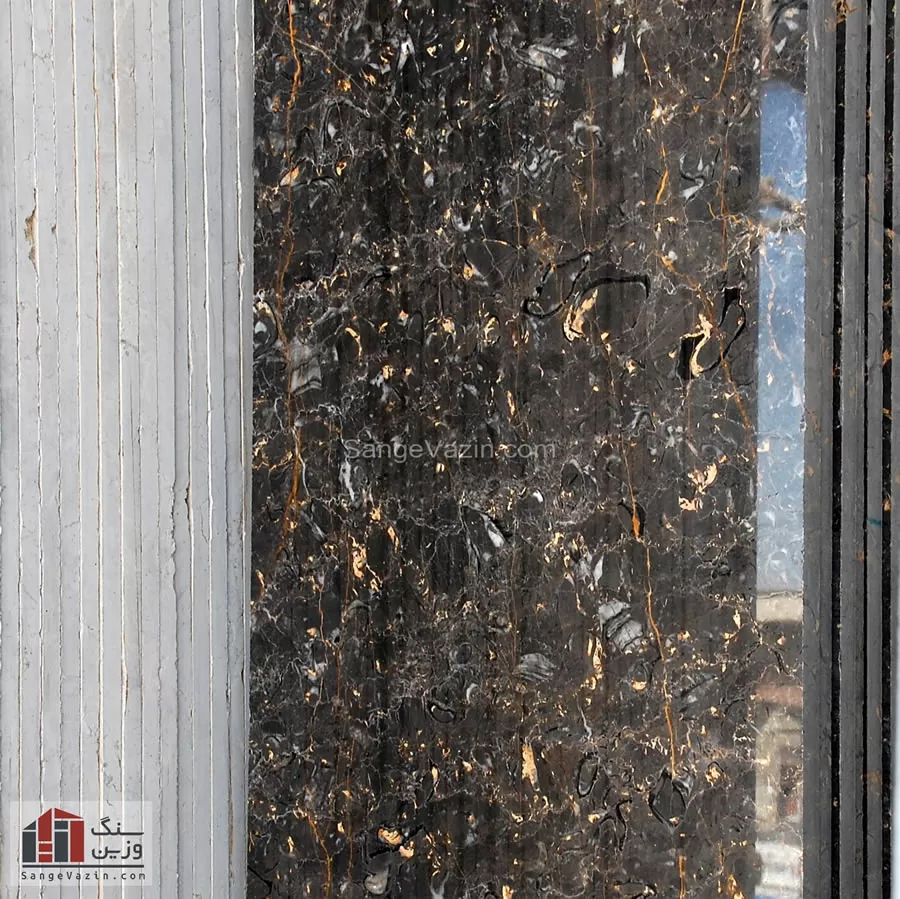 الرخام الأسود الذهبي الايراني