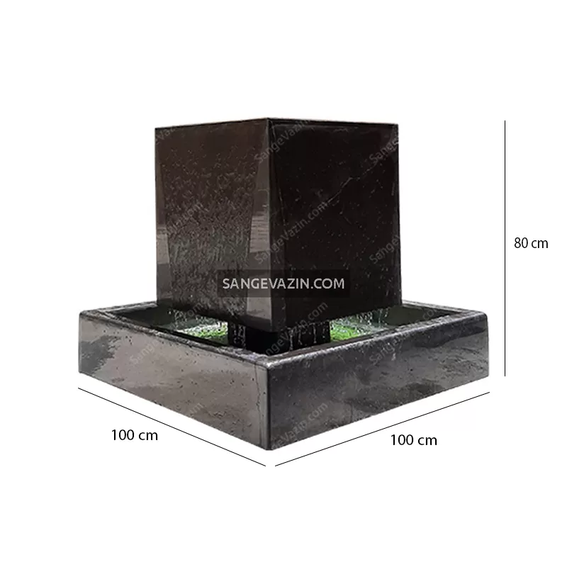 نافورة الشلال المكعب