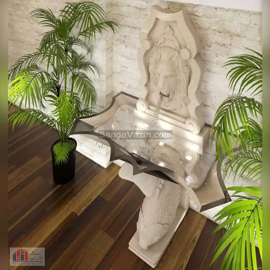 نافورة الأسد والسمكة