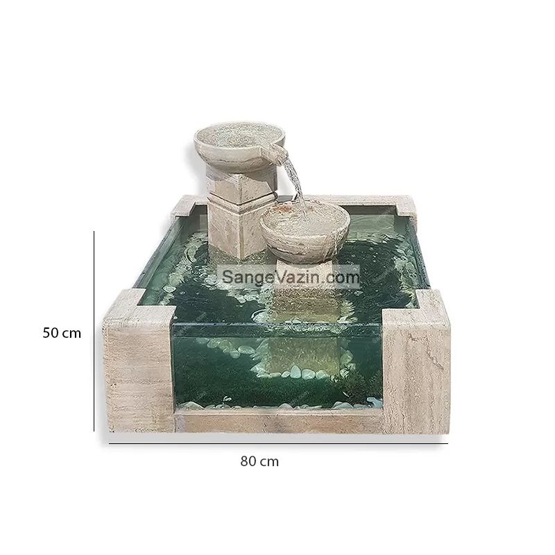 نافورة درنا الزجاجية