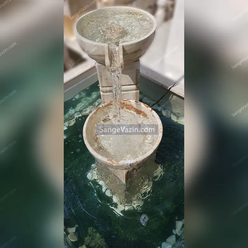 نافورة درنا الزجاجية الجميلة