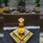 نافورة درنا في الروف جاردن