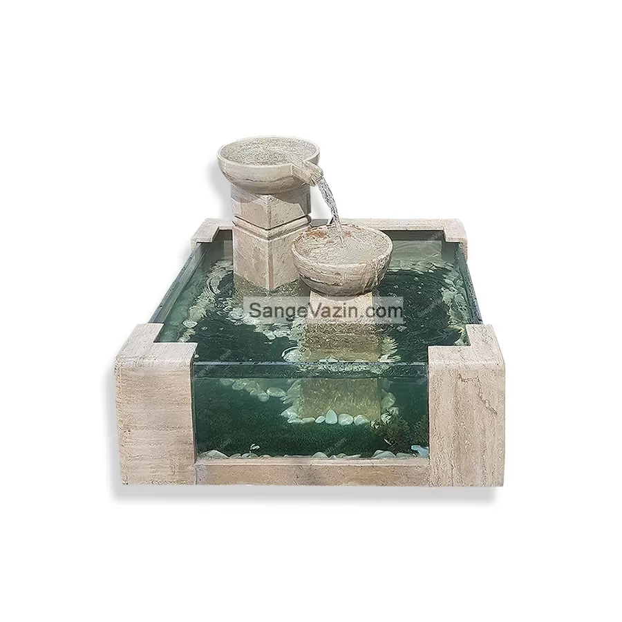 نافورة درنا الزجاجية