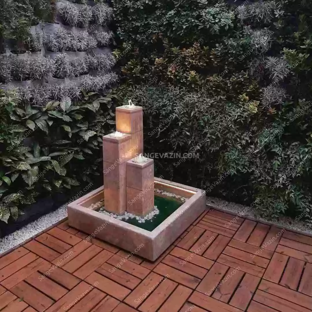 نافورة فيروز الحجرية