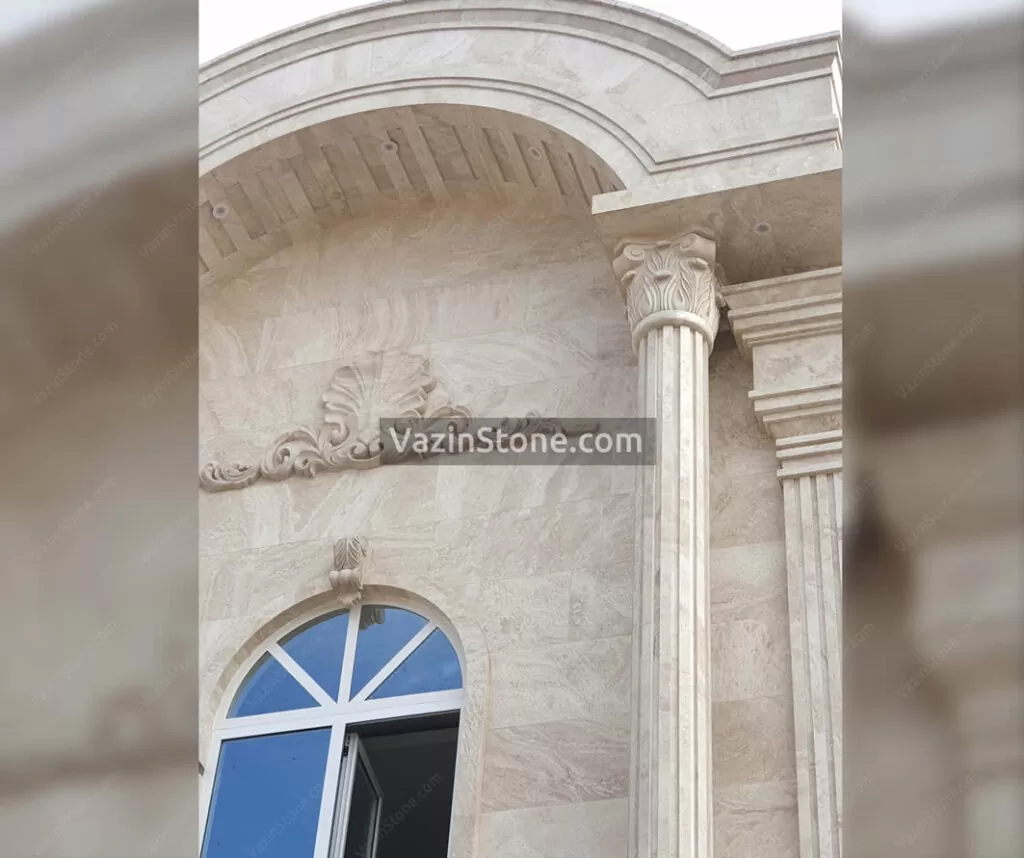 أحجار الواجهات الرومانية