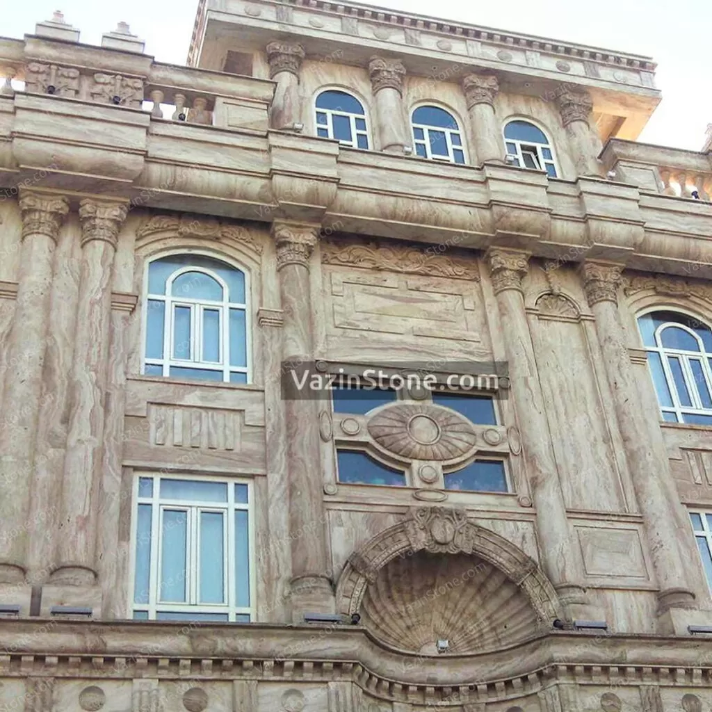 أحجار الواجهات الرومانية