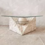 طاولة أثاث اللؤلؤ تصميم جميل