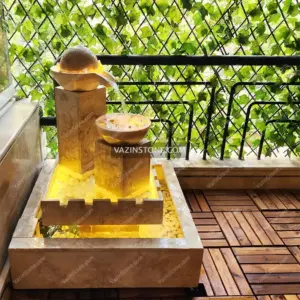 عکس آبنما سنگی درنا