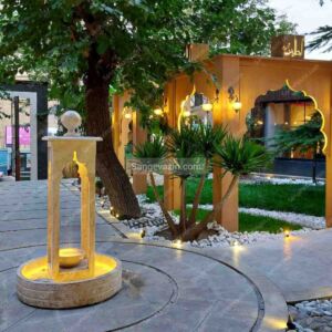 تصویر آبنمای سنگی مراکشی