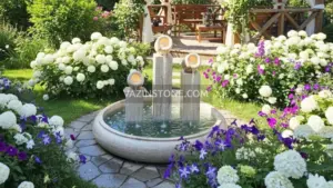 آبنمای سنگی سه کوزه ای