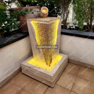 آبنمای سنگی آکروپول زاویه