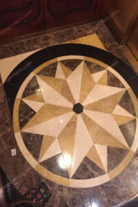 کف آسانسور معرق سنگی