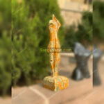 مجسمه سنگی لیدی نارنجی
