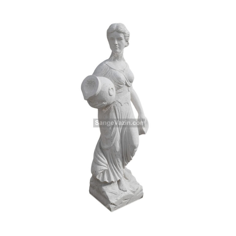 مجسمه سنگی زن رومی