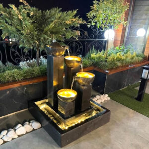 آبنما پیش ساخته سنگی عرش