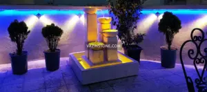 عکس آبنما سنگی عرش