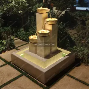 عکس آبنما سنگی عرش