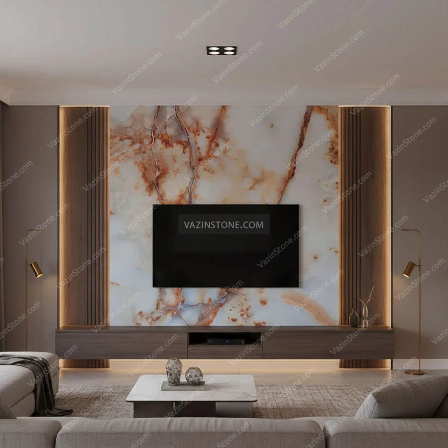 دیوارپوش ماربل شیت مرمریت وایولا