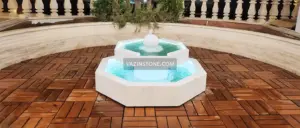 عکس آبنما چلیپا ۸ ضلعی