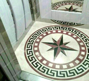 عکس سنگ کف معرق آسانسور