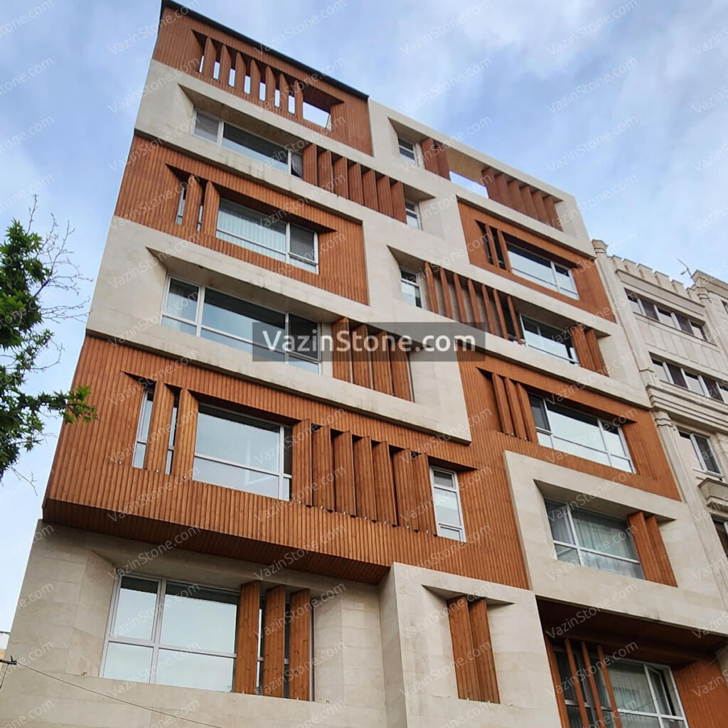 نما ترکیبی سنگ تراورتن و ترموود