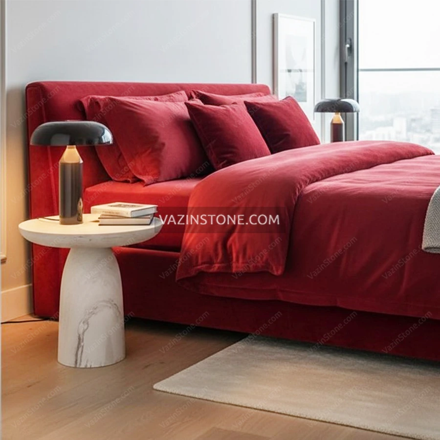 میز عسلی سنگی آلیش