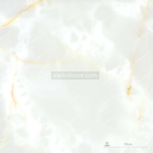 رنگ و بافت سنگ مرمر سفید رگه طلایی