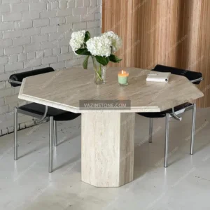 میز ناهار خوری سنگی لیسا