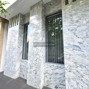 سنگ چینی پرشین اسکاتو در طراحی دیوار خارجی ساختمان