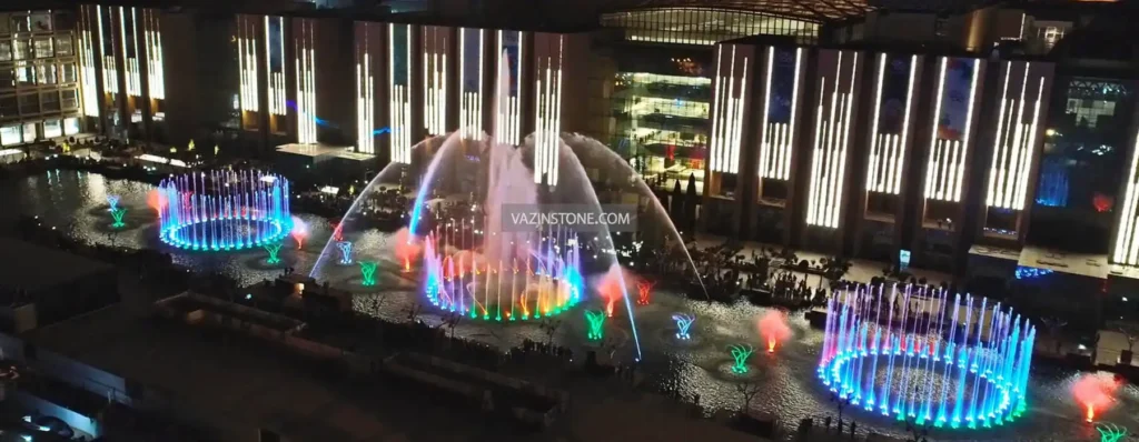 آبنما موزیکال در ایران مال
