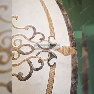 برش تکه های سنگ معرق با واتر جت