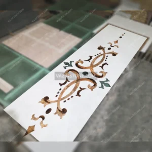 تکه های سنگ معرق با واتر جت