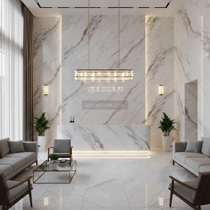 عکس ماربل شیت آرتمیس وایت