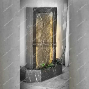 عکس آبنما سنگی صخره‌ای