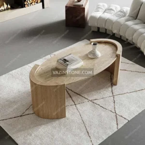 عکس میز جلو مبلی سنگی آرتاس