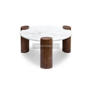 عکس میز جلو مبلی سنگی ماربلو