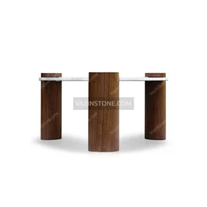 عکس میز جلو مبلی ماربلو