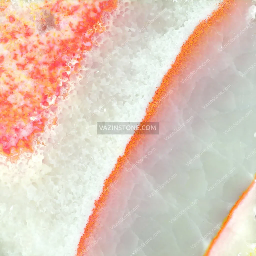 سنگ مرمر سفید رگه دار