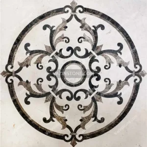 معرق طرح دار سنگ کف