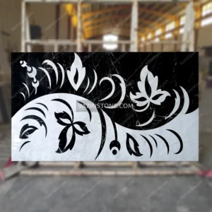 معرق سنگ کف ورودی لابی