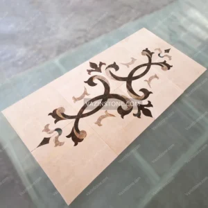 معرق سنگ کف ورودی لابی