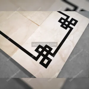 معرق سنگ کف ورودی لابی